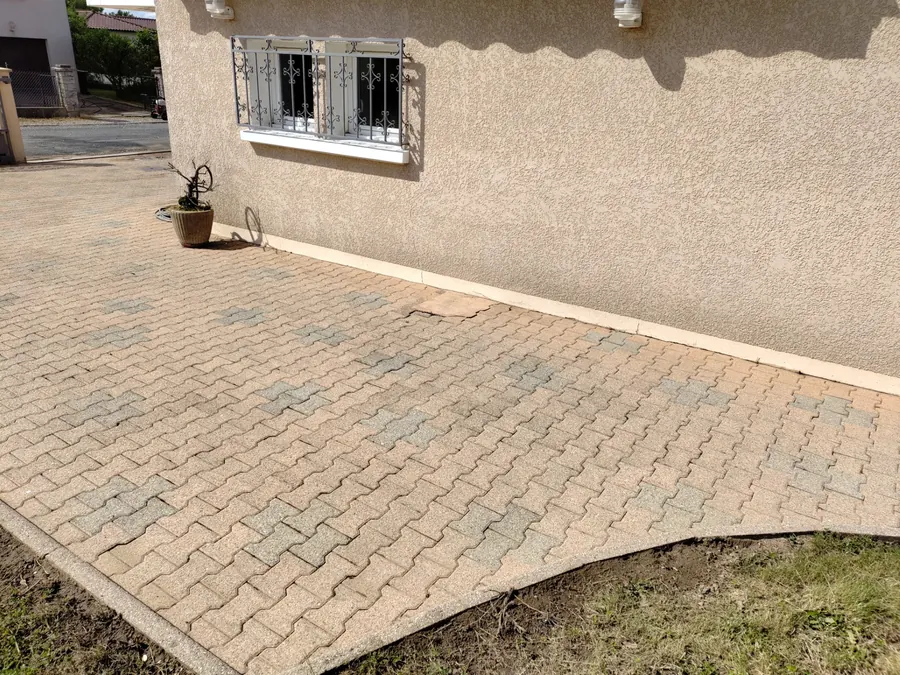 Terrasse — après nettoyage